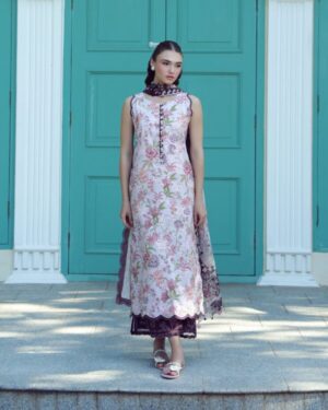 Jade Tropical Prints LUMEA EMB CAMBRIC – VEYRA