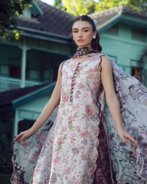 Alternative view of Jade Tropical Prints LUMEA EMB CAMBRIC – VEYRA