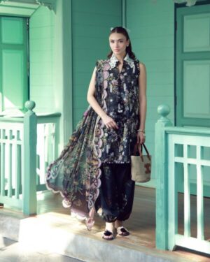 Jade Tropical Prints LUMEA EMB CAMBRIC – AVEL