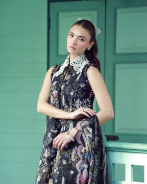 Alternative view of Jade Tropical Prints LUMEA EMB CAMBRIC – AVEL