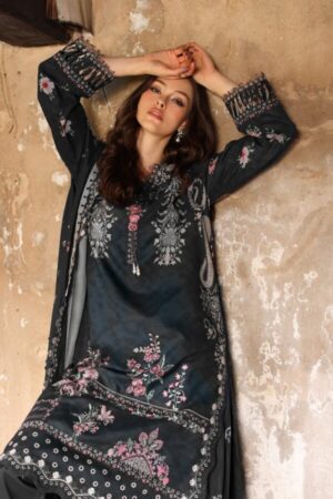 Alternative view of Aniq V1 Linen 2026 Charizma  Embroidered Linen Collection ANW7-01