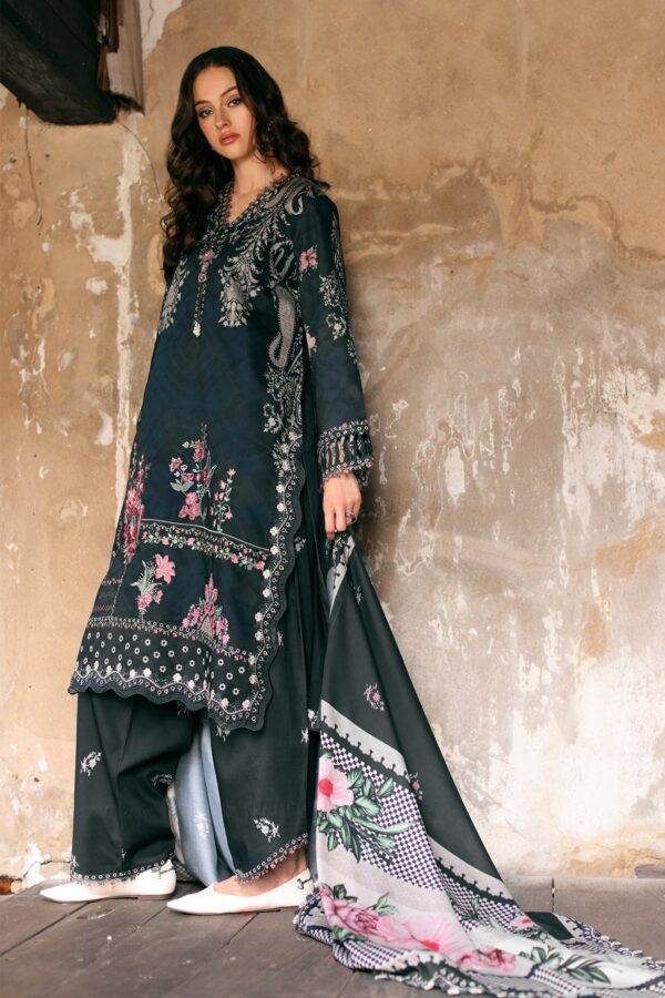 Aniq V1 Linen 2026 Charizma Embroidered Linen Collection ANW7-01 - Image 3