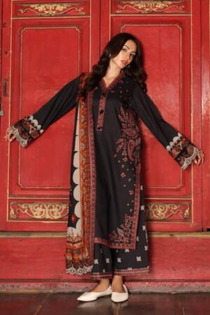 Alternative view of Aniq V1 Linen 2026 Charizma | Embroidered Linen Collection ANW7-02