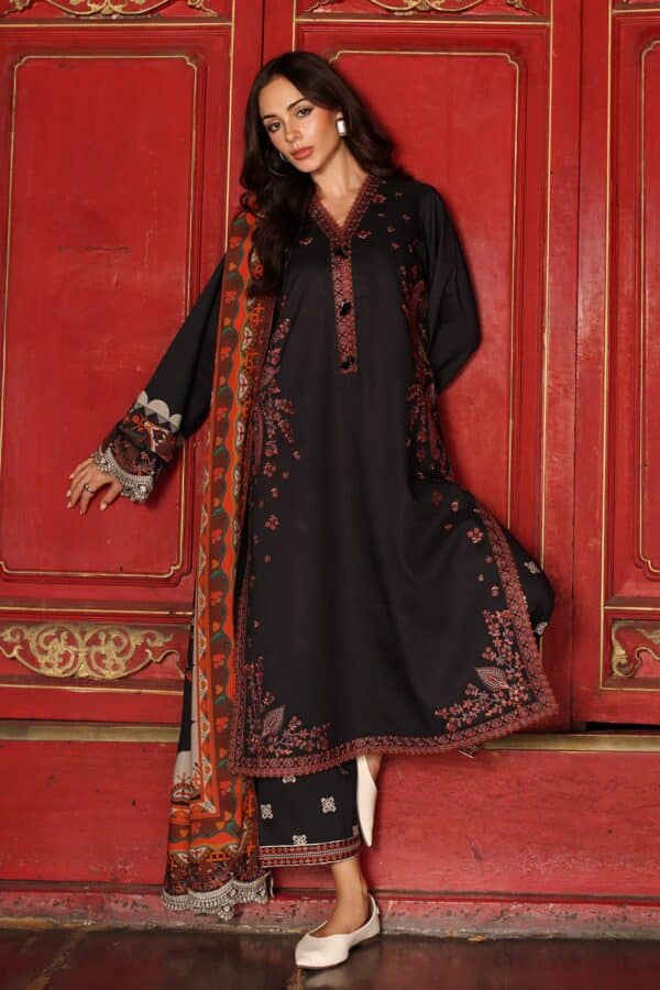 Aniq V1 Linen 2026 Charizma | Embroidered Linen Collection ANW7-02 - Image 3