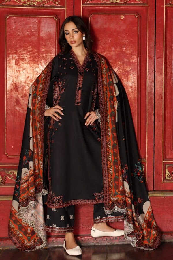 Aniq V1 Linen 2026 Charizma | Embroidered Linen Collection ANW7-02 - Image 4