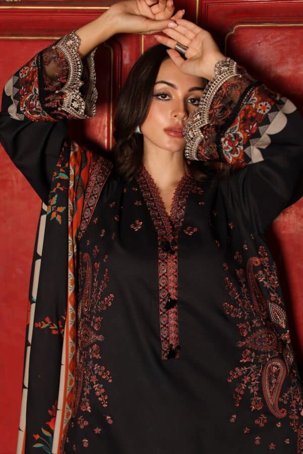 Aniq V1 Linen 2026 Charizma | Embroidered Linen Collection ANW7-02 - Image 5