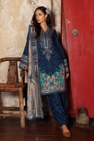 Alternative view of Aniq V1 Linen 2026 Charizma |  Embroidered Linen Collection ANW7-09