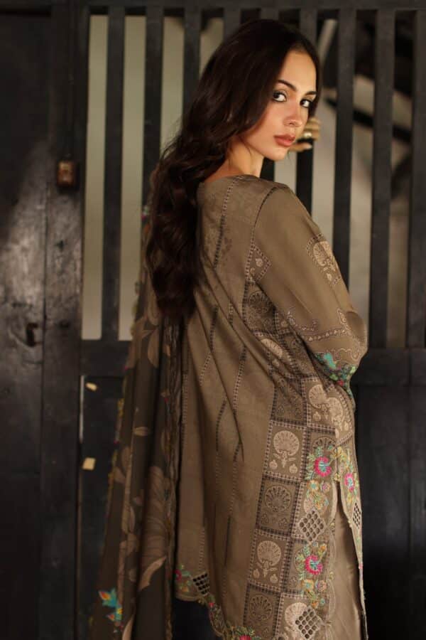 Aniq V1 Linen 2026 Charizma | Embroidered Linen Collection ANW7-05 - Image 3