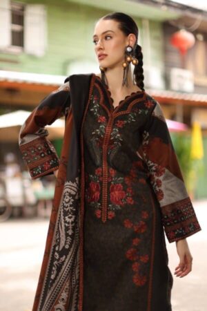 Alternative view of Aniq V1 Linen 2026 Charizma |Embroidered Linen Collection ANW7-07