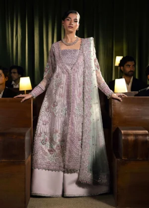 Seranade by Elaf Unstitched Embroidered Organza 3 Piece Suit Ophelia -09