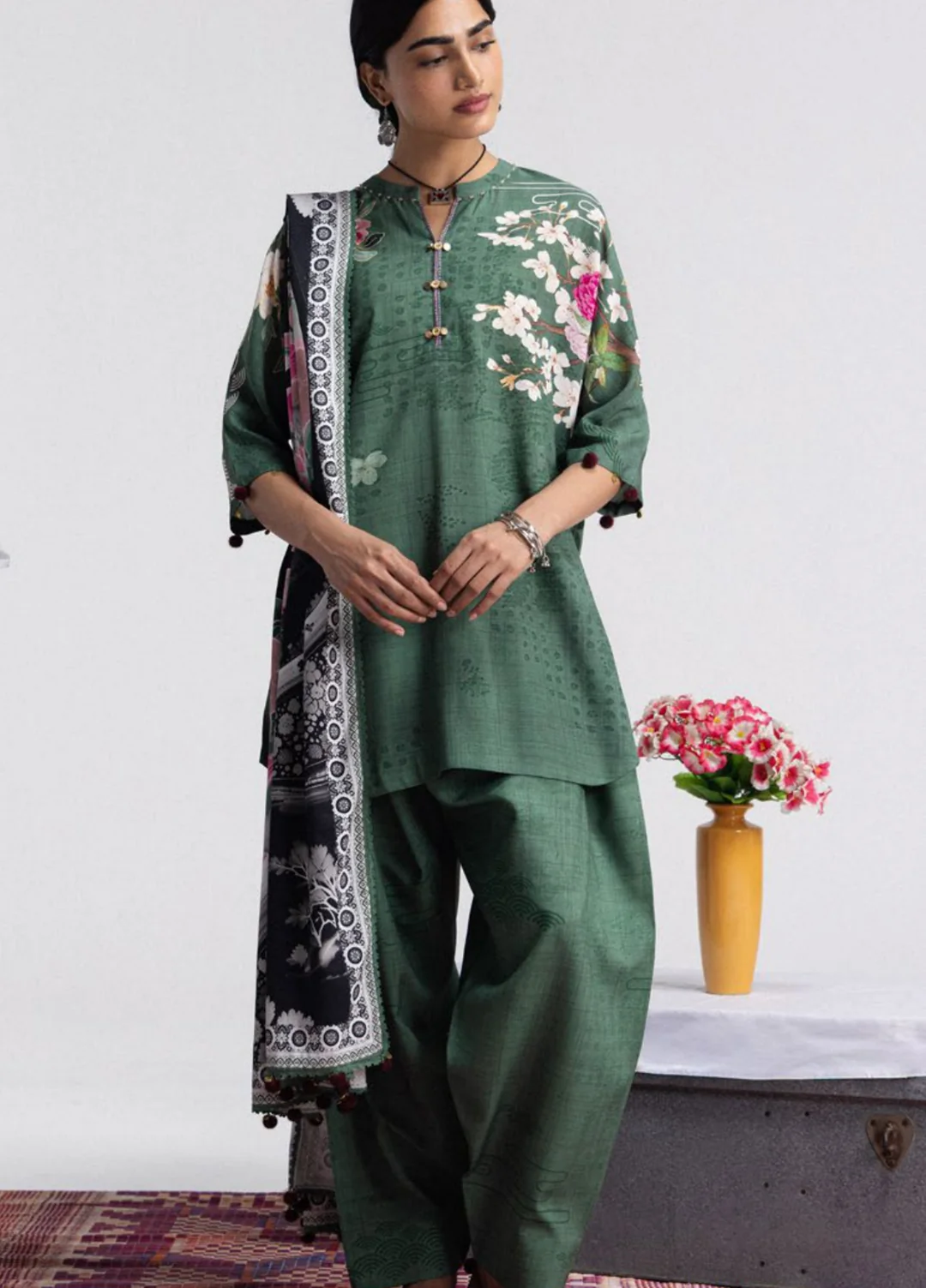 Coco Prints Winter by Zara Shahjahan Hana - 2B