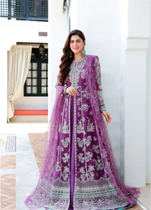 Bachelorette by Mushq Unstitched Embroidered Chiffon - Dream Girl