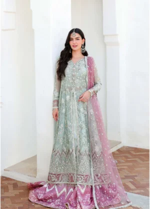 Bachelorette by Mushq Unstitched Embroidered Chiffon - Flirty Muse
