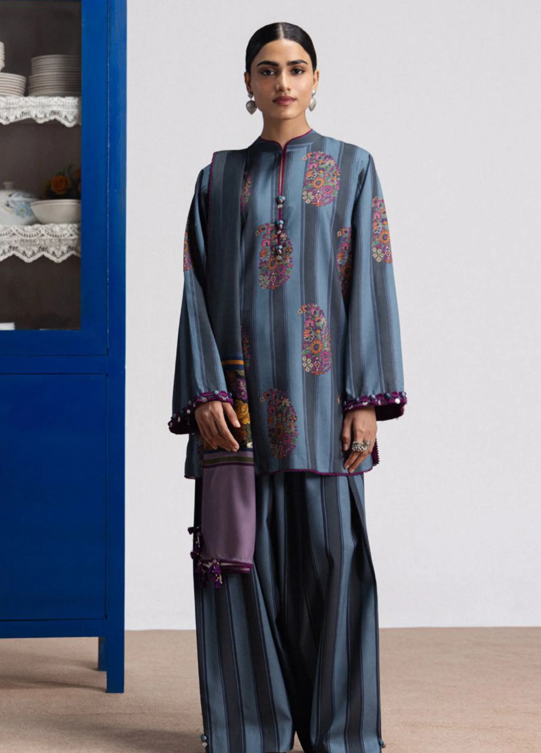 Coco Prints Winter by Zara Shahjahan Rania - 4B