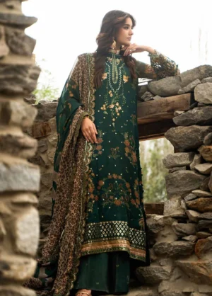 Vasal by Charizma Unstitched Embroidered Chiffon 4 Piece Suit - VSLW6-18