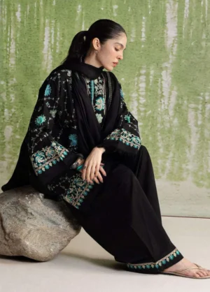 Coco by Zara Shahjahan Unstitched Khaddar  TABASSUM 7B - Winter Collection