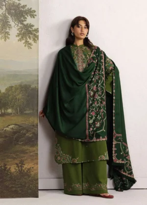 Coco by Zara Shahjahan Unstitched Khaddar  SHAB 5B - Winter Collection