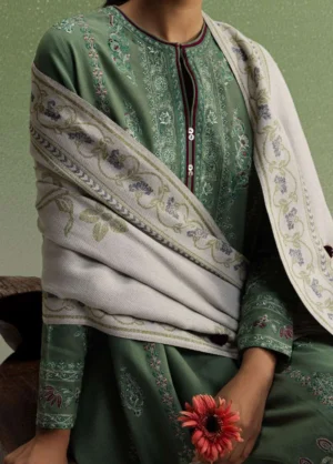 Alternative view of Coco by Zara Shahjahan Unstitched Khaddar  SARD 1B - Winter Collection
