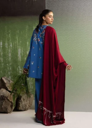 Alternative view of Coco by Zara Shahjahan Unstitched Khaddar  ASMANI 9A - Winter Collection