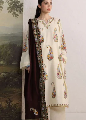 Coco by Zara Shahjahan Unstitched Khaddar  SHIREEN 6A - Winter Collection