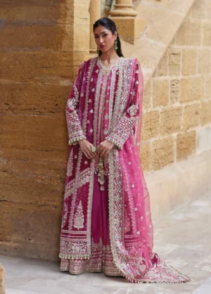 Dastangoi by Afrozeh Unstitched Embroidered Velvet 3 Piece Suit MEHFIL-1211