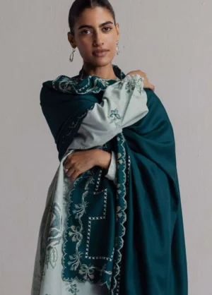 Alternative view of Coco by Zara Shahjahan Unstitched Khaddar  RAKHSH 3B - Winter Collection