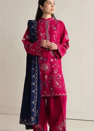 Coco by Zara Shahjahan Unstitched Khaddar NAIRANG 8B - Winter Collection