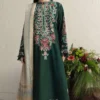 Coco by Zara Shahjahan Unstitched Khaddar  OCHRE 2B - Winter Collection