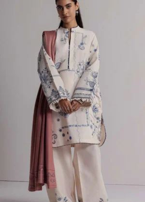 Coco by Zara Shahjahan Unstitched Khaddar DIBA 10B - Winter Collection