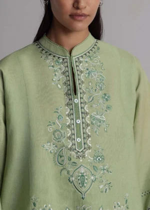 Alternative view of Coco by Zara Shahjahan Unstitched Khaddar  NEELAM 4B - Winter Collection