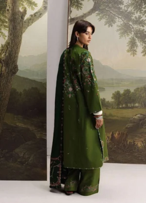 Alternative view of Coco by Zara Shahjahan Unstitched Khaddar  SHAB 5B - Winter Collection