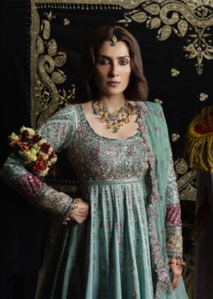 Alternative view of The Doll House by Hussain Rehar Unstitched Embroidered Zeenat