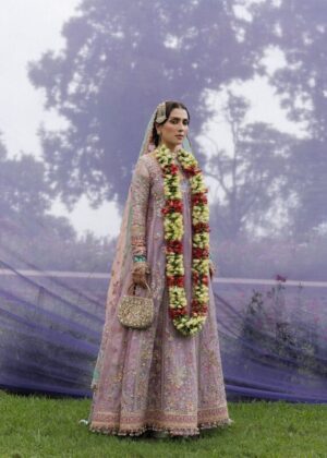 Alternative view of The Doll House by Hussain Rehar Unstitched Embroidered  Gulrang D-853