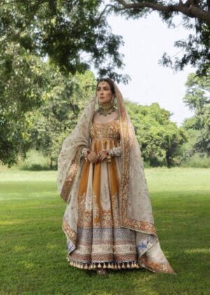 The Doll House by Hussain Rehar Unstitched Embroidered - Mehru (HIT CODE)