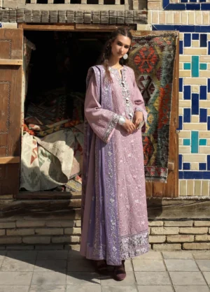 Bukhara by Mushq Unstitched Embroidered Karandi  Ark Reverie