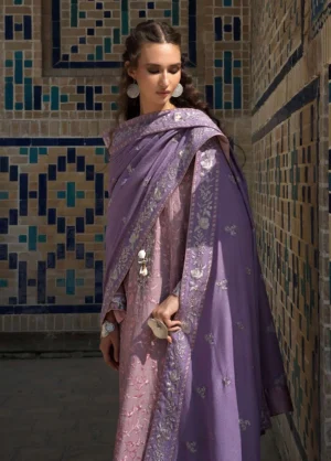 Alternative view of Bukhara by Mushq Unstitched Embroidered Karandi  Ark Reverie