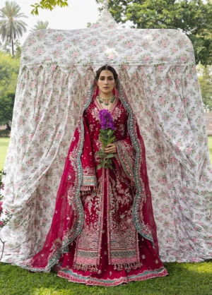 The Doll House by Hussain Rehar Unstitched Embroidered Sher Bano D-872
