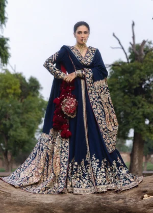 he Doll House by Hussain Rehar Unstitched Embroidered Neelum D-881