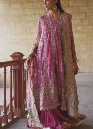 Dastangoi by Afrozeh Unstitched Embroidered Poly Net 3 Piece Suit Riwayat -1215